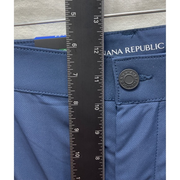 Banana Republic Men's Blue Flat Front Dress Pants 36x34 NWT Work Office Casual - Picture 7 of 8